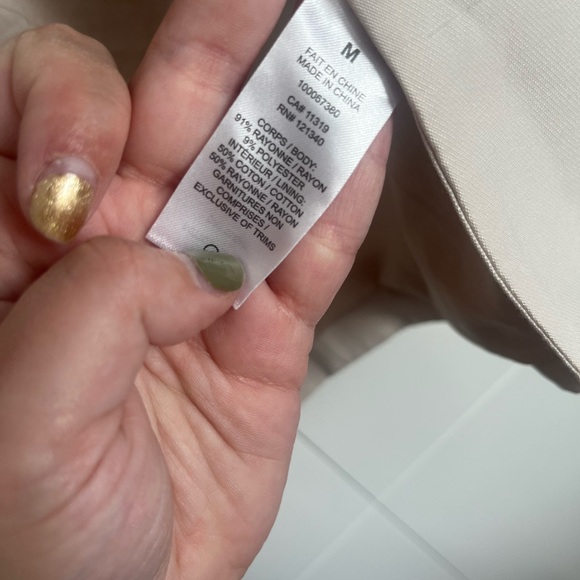 Cream blazer from Dynamite - Picture 8 of 8